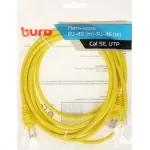 Патч-корд Buro 1428216 (RJ-45 (m), RJ-45 (m), алюминий омедненный, 3м, 4пары, UTP)