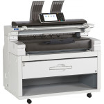 МФУ Ricoh MP W6700SP (лазерная, черно-белая, A0, 3036Мб, 600x600dpi, RJ-45, USB)