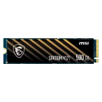Жесткий диск SSD 500Гб MSI SPATIUM (2280, 2200/1150 Мб/с, 200000 IOPS, PCIe 3.0 x4 (NVMe), для ноутбука и настольного компьютера)
