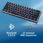 Игровая клавиатура Oklick K763W (Bluetooth/Радиоканал, механическая, 61кл)