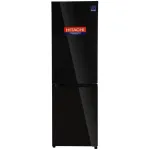 Холодильник Hitachi R-B410PUC6 (No Frost, A++, 2-камерный, объем 320:215/105л, инверторный компрессор, 60x190x65см, черный)