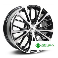 RST R036 R16/6.5J PCD 5x114,3 ET 45 ЦО 60,1 черный с полированной лицевой поверхностью