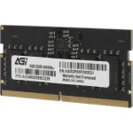 Память SO-DIMM DDR5 8Гб 4800МГц AGI (38400Мб/с, CL40, 262-pin)