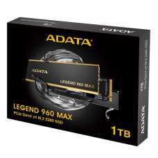 Жесткий диск SSD 1Тб ADATA Legend 960 Max (M.2, 7400/6000 Мб/с, 610000 IOPS, PCIE 4.0 X4) [ALEG-960M-1TCS]
