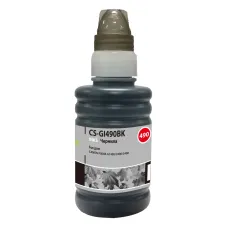 Чернила Cactus CS-GI490BK (черный пигментный; 100мл; Canon Pixma G1400, G2400, G3400) [CS-GI490BK]