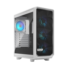 Корпус Fractal Design Meshify 2 Compact RGB White TG Clear Tint (1x120мм)
