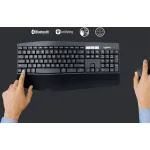 Клавиатура и мышь Logitech MK850 Performance Black Bluetooth (классическая мембранная, 107кл, лазерная, кнопок 8, 1000dpi)