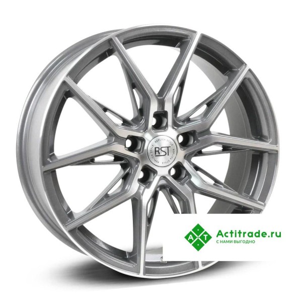 RST R218 R18/7.5J PCD 5x114,3 ET 45 ЦО 67,1 антрацитовый с полированной лицевой поверхностью