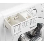 Стиральная машина Indesit EWUC 4105(фронтальная узкая, класс стирки/отжима/э.потребления: A/C/A , макс: 4кг, 1000 об/мин, 59.5x85x33см, белый)