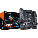 Материнская плата Gigabyte B760M GAMING X AX (LGA1700, Intel B760, 4xDDR4 DIMM, microATX, RAID SATA: 0,1,15,5)