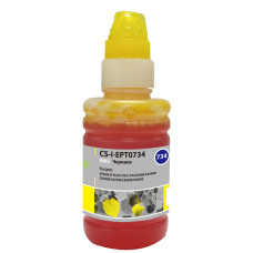 Чернила Cactus CS-I-EPT0734 (желтый; 100мл; Epson St С79, C110, СХ3900, CX4900, CX5900) [CS-I-EPT0734]