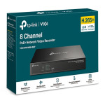 Видеорегистратор TP-Link VIGI NVR1008H-8MP(NVR (сетевой), разрешение видеозаписи: 1920x1080)