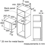 Микроволновая печь Bosch BFL524MB2