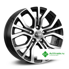 КиК ZV ix35 KC736 R16/6.5J PCD 5x114,3 ET 45 ЦО 67,1 черный с полированной лицевой поверхностью