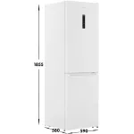 Холодильник Gorenje NRKP61EA2W4 (No Frost, A++, 2-камерный, объем 320:210/110л, белый)
