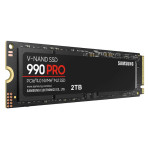 Жесткий диск SSD 2Тб Samsung 990 PRO (2280, 7450/6900 Мб/с, 1550000 IOPS, PCI-E, 2048Мб, для ноутбука и настольного компьютера)