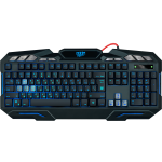 Клавиатура DEFENDER Doom Keeper GK-100DL RU Black USB ( мембранные, 114кл)