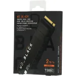 Жесткий диск SSD 2Тб Western Digital SN850X (2280, 7300/6600 Мб/с, 1100000 IOPS, PCIe 4.0 x4 (NVMe))