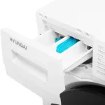 Стиральная машина Hyundai WFE8201(фронтальная полноразмерная, класс стирки/отжима/э.потребления: B/A+++ , макс: 8кг, 1200 об/мин, инвертер, 60x84x54см, белый)