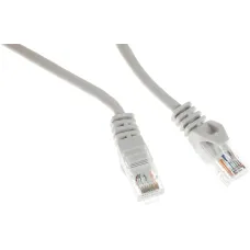 Патч-корд IEK PC01-C5EU-5M-G (RJ45(m), RJ45(m), внутренний, 5м, 5E, 4пары, U/UTP, серый)