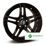Venti 1505 R15/6J PCD 5x100 ET 38 ЦО 57,1 черный глянцевый
