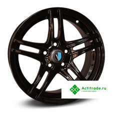 Venti 1505 R15/6J PCD 5x100 ET 38 ЦО 57,1 черный глянцевый