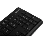 Клавиатура Logitech Keyboard K120 Black USB (классическая мембранные, 104кл)