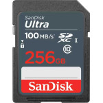 Карта памяти SDXC 256Гб SanDisk (Class 10, 100Мб/с, UHS-I)