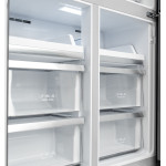 Холодильник Lex LCD505PnGID (No Frost, A+, 2-камерный, Side by Side, инверторный компрессор, 91.1x183x63.6см, розовое золото)