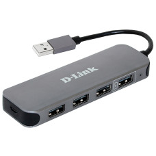 Разветвитель USB D-Link DUB-H4 [DUB-H4/E1A/E]