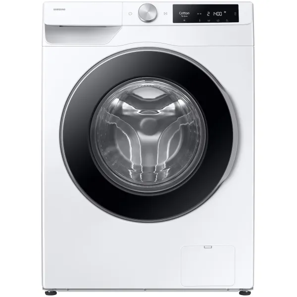 Стиральная машина Samsung WW90DG6U34LELP(фронтальная полноразмерная, класс стирки/отжима/э.потребления: A/B/A+++ , макс: 9кг, 1400 об/мин, инвертер, защита: частичная, 60x85x59.5см, белый)