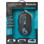 Мышь DEFENDER Sky Dragon GM-090L Black USB (3200dpi)