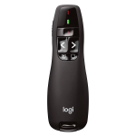 Logitech Wireless Presenter R400 Black USB (радиоканал, кнопок 5)