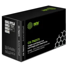 Тонер-картридж Cactus CS-TN2375 (черный; 2600стр; DCP L2500, L2520, L2540, L2560) [CS-TN2375]