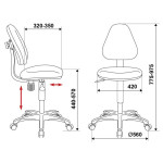 Кресло детское Бюрократ KD-4