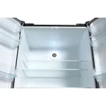 Холодильник Hyundai CM5005F (No Frost, A, 3-камерный, Side by Side, объем 511:310/156л, инверторный компрессор, черное стекло)