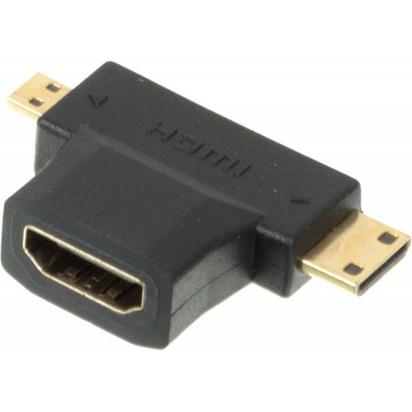 Переходник аудио-видео (HDMI (f), Micro HDMI (m))