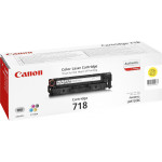 Тонер-картридж Canon 718Y (желтый; 2900стр; LBP7200, MF8330, 8350)