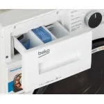 Стиральная машина Beko WSPE7H616W(фронтальная средняя, класс стирки/отжима/э.потребления: A/B/A+++ , макс: 7,5кг, 1200 об/мин, инвертер, 60x84x45см, белый)