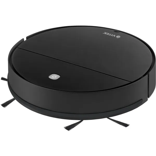 Робот-пылесос VITEK VT-1809 (влажная, сухая, контейнер, мощность всасывания: 450Па, пылесборник: 0.35л)