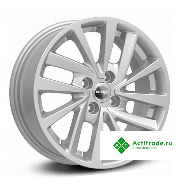 КиК ZV XRAY КС899 R15/6J PCD 4x100 ET 37 ЦО 60,1 серебристый