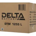 Батарея Delta DTM 1255 L (12В, 55Ач)