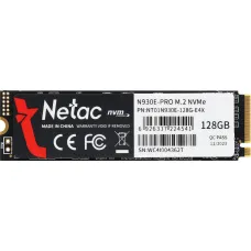 Жесткий диск SSD 128Гб Netac N930E Pro (2280, 970/650 Мб/с, 130000 IOPS, PCI-E, для ноутбука и настольного компьютера) [NT01N930E-128G-E4X]