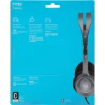 Гарнитура Logitech Stereo Headset H110 (оголовье, 3.5 мм, 1.8м, накладные, 2 x mini jack 3.5 mm)