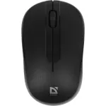 Мышь DEFENDER Datum MM-285 Black USB (радиоканал, 1600dpi)