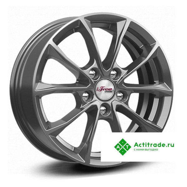 IFree Джет R16/6.5J PCD 5x114,3 ET 50 ЦО 66,1 антрацитовый