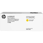 Картридж HP 508X (желтый; 9500стр; CLJ M552, M553)