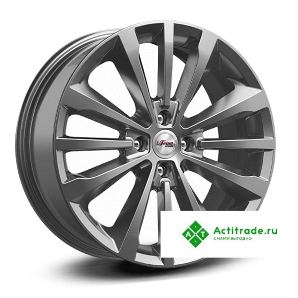 IFree Андерсен R17/7J PCD 4x100 ET 37 ЦО 67,1 антрацитовый