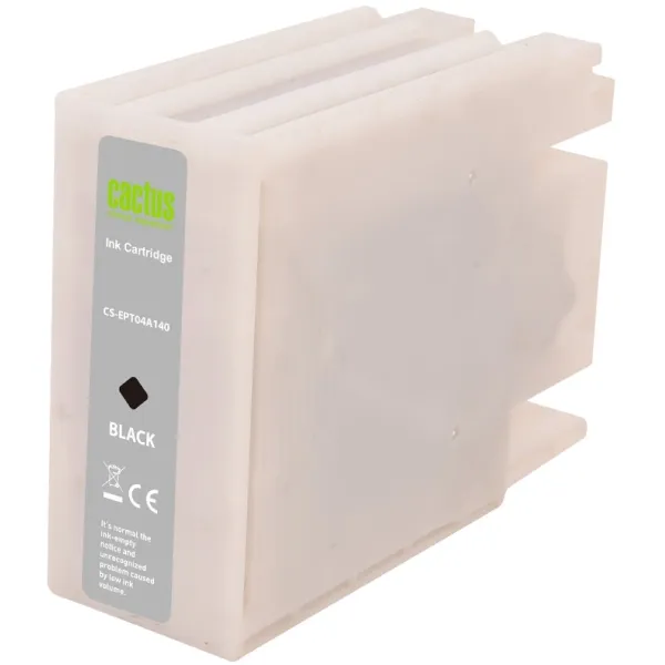 Cactus CS-EPT04A140 (черный пигментный; 230стр; WorkForce Pro WF-C8190, WF-C8690)