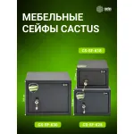 Сейф мебельный Cactus CS-SF-K25